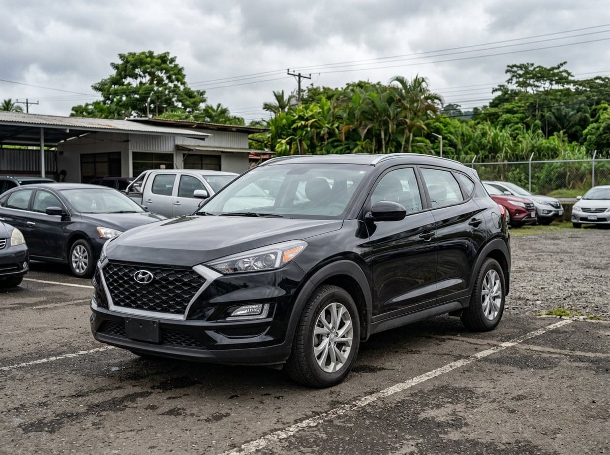 2020 Hyundai Tucson, Negro